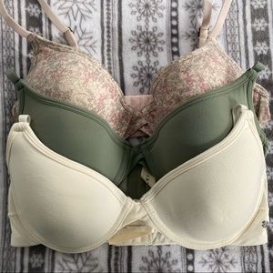 Three Lucky Brand bras